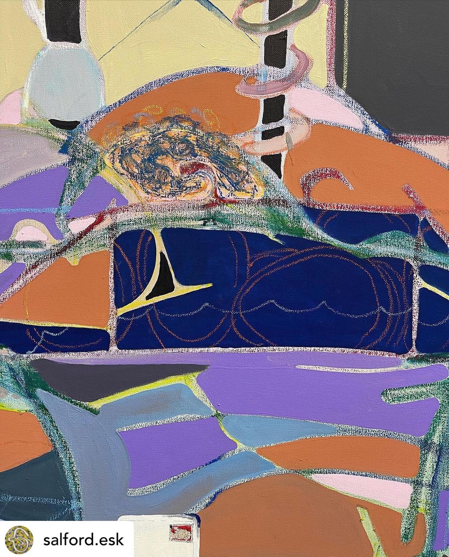 A wonderful #wip going on at the studios today by @salford.esk