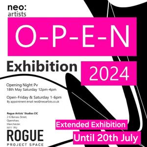 O-P-E-N Exhibition extended 20th&nbsp;July